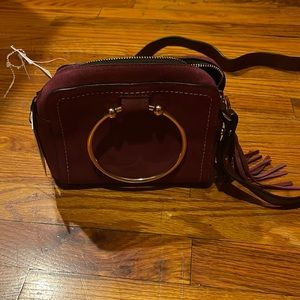 New with tags purple crossbody bag